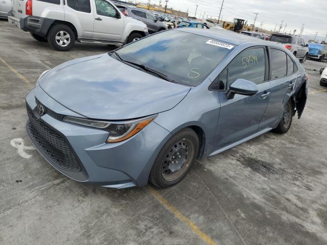 TOYOTA COROLLA LE 2021 with VIN 5YFEPMAE1MP169894 - Photo from auction