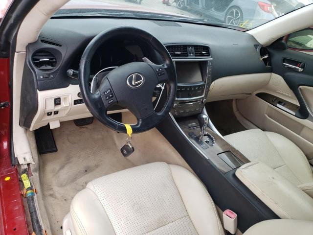 Photo 8 from auction – 2010 LEXUS IS 250 with VIN JTHFF2C21A2509651
