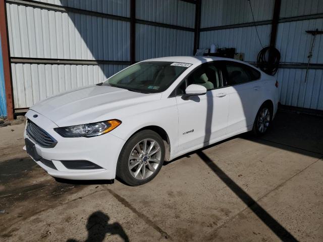 FORD FUSION SE 2017 with VIN 3FA6P0LU1HR238574 - Photo from auction