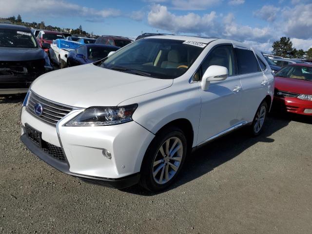 LEXUS RX 450 2014 with VIN JTJZB1BA3E2413374 - Photo from auction