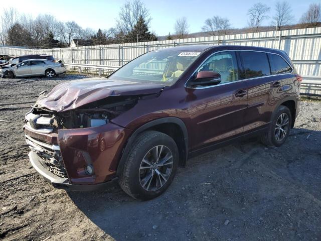 Photo 1 from auction – 2019 TOYOTA HIGHLANDER with VIN 5TDBZRFH0KS964341