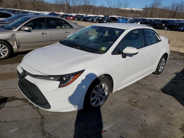 Photo 1 from auction – 2021 TOYOTA COROLLA LE with VIN JTDEPMAE5MJ183091