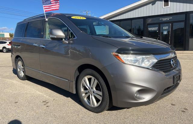 NISSAN QUEST S 2012 with VIN JN8AE2KP5C9046018 - Photo from auction