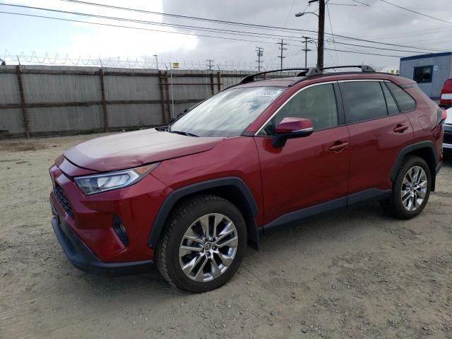 TOYOTA RAV4 XLE P 2019 with VIN JTMC1RFV4KD041471 - Photo from auction
