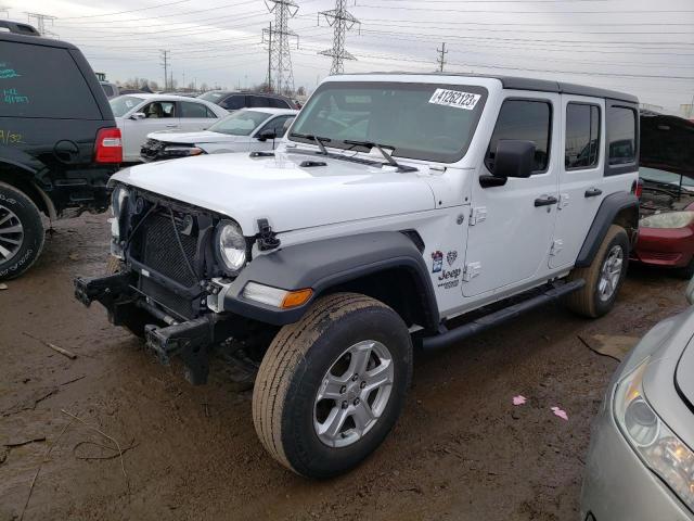 JEEP WRANGLER U 2018 with VIN 1C4HJXDG7JW274293 - Photo from auction