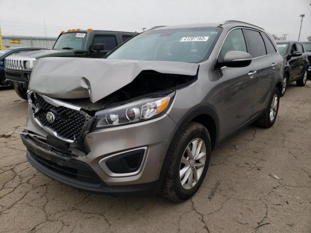 KIA SORENTO LX 2016 with VIN 5XYPG4A31GG013645 - Photo from auction