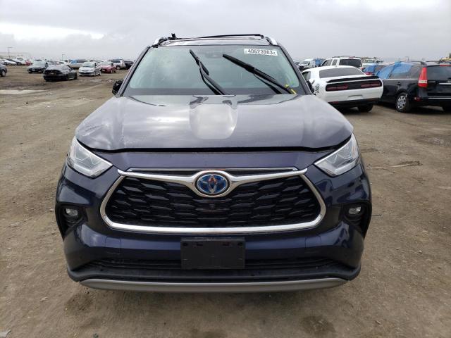 Photo 5 from auction – 2022 TOYOTA HIGHLANDER with VIN 5TDEBRCH3NS096040