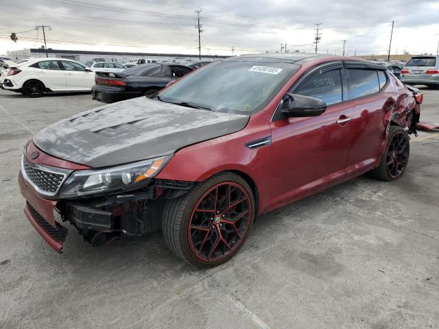 KIA OPTIMA EX 2014 مع رقم تعريف المركبة 5XXGN4A76EG277759 - صورة من المزاد