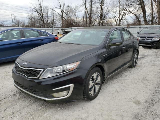 KIA OPTIMA HYB 2012 with VIN KNAGM4AD1C5018989 - Photo from auction