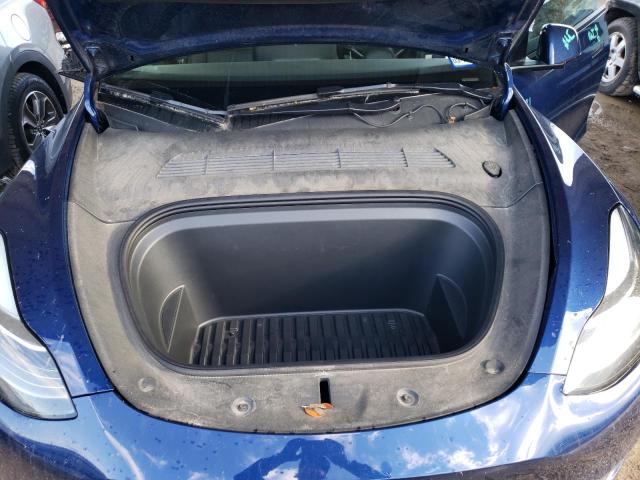 Photo 12 from auction – 2022 TESLA MODEL Y with VIN 7SAYGDEE9NA001179