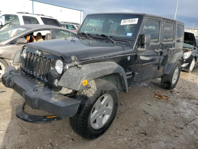 JEEP WRANGLER U 2017 with VIN 1C4BJWDG5HL721375 - Photo from auction