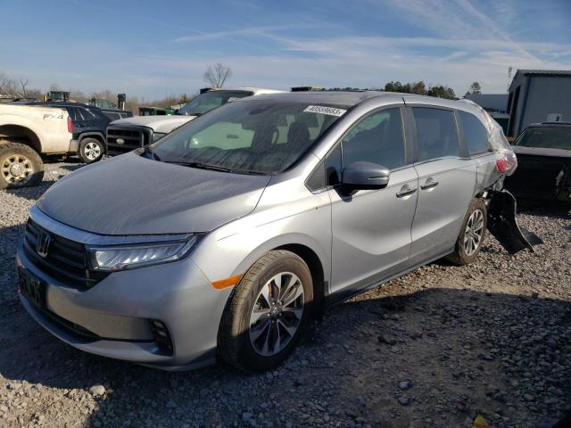 Photo 1 from auction – 2021 HONDA ODYSSEY EX with VIN 5FNRL6H79MB033282