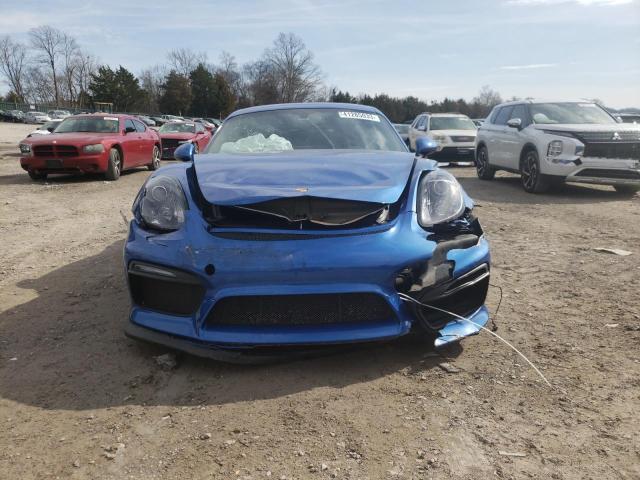 Photo 5 from auction – 2016 PORSCHE CAYMAN GT4 with VIN WP0AC2A86GK191689
