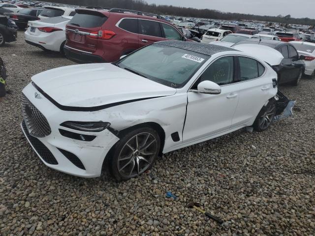 GENESIS G70 BASE 2022 with VIN KMTG34TA2NU098077 - Photo from auction