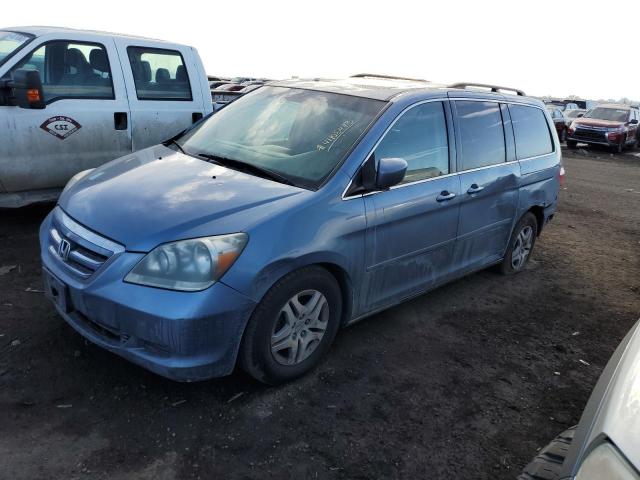 HONDA ODYSSEY EX 2007 with VIN 5FNRL38697B063621 - Photo from auction