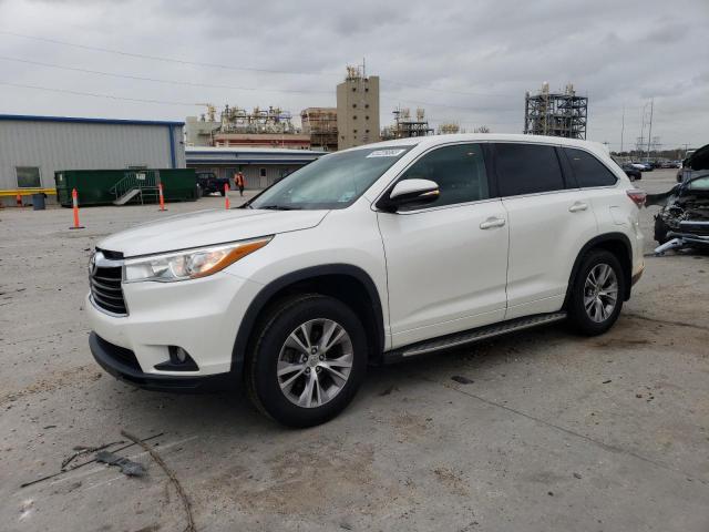TOYOTA HIGHLANDER 2015 with VIN 5TDZKRFH8FS046913 - Photo from auction