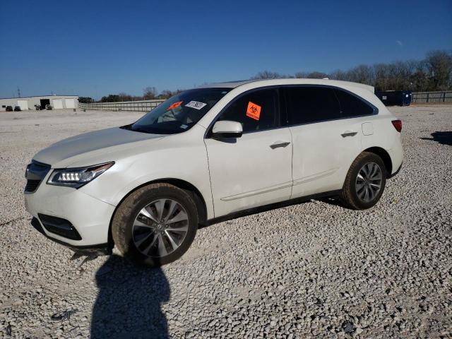 ACURA MDX TECHNO 2016 with VIN 5FRYD4H49GB008789 - Photo from auction