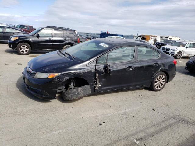 HONDA CIVIC EX 2012 with VIN 19XFB2F84CE354368 - Photo from auction