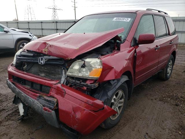 HONDA PILOT EXL 2005 مع رقم تعريف المركبة 5FNYF18575B025865 - صورة من المزاد