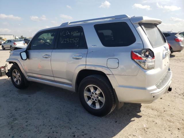 Photo 2 from auction – 2013 TOYOTA 4RUNNER SR with VIN JTEZU5JR9D5050602