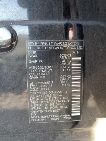 Zdjęcie 14 z aukcji – 2017 NISSAN ROGUE S z VIN KNMAT2MT0HP598587