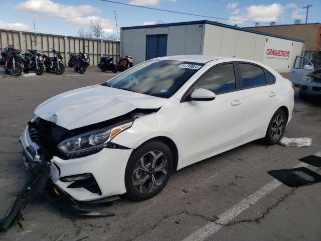 KIA FORTE FE 2021 with VIN 3KPF24AD2ME410017 - Photo from auction