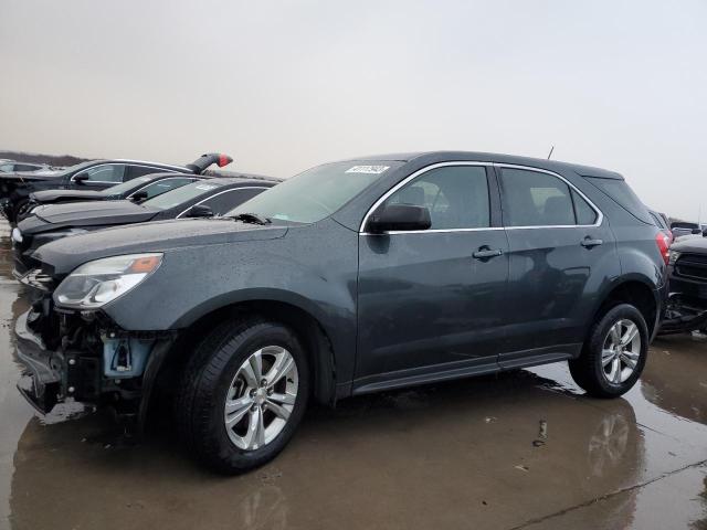 CHEVROLET EQUINOX LS 2017 with VIN 2GNALBEK7H1545170 - Photo from auction