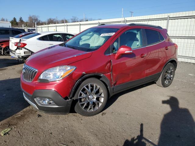 BUICK ENCORE SPO 2016 with VIN KL4CJ1SM8GB592711 - Photo from auction
