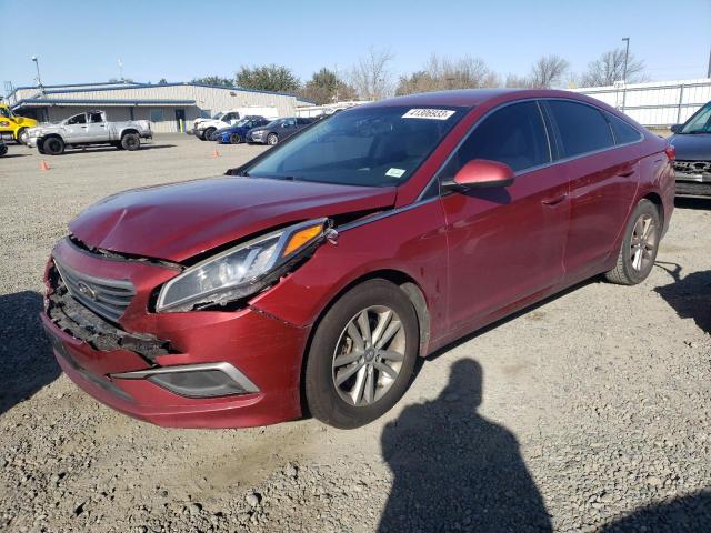 Photo 1 from auction – 2016 HYUNDAI SONATA SE with VIN 5NPE24AF3GH318668