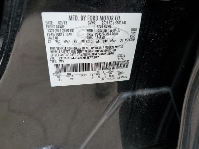 Photo 14 from auction – 2013 FORD EDGE SEL with VIN 2FMDK4JC2DBB77287