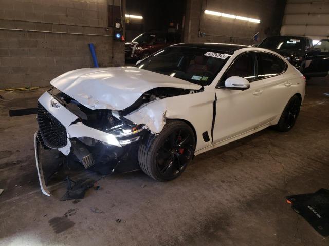 GENESIS G70 BASE 2023 with VIN KMTG54TE0PU110663 - Photo from auction