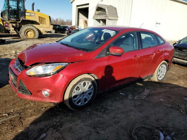 FORD FOCUS SE 2012 with VIN 1FAHP3F23CL447844 - Photo from auction