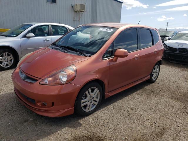 HONDA FIT S 2007 with VIN JHMGD38637S047159 - Photo from auction