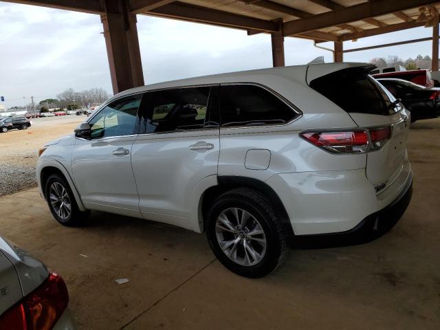 Photo 2 from auction – 2016 TOYOTA HIGHLANDER with VIN 5TDZKRFH1GS125759