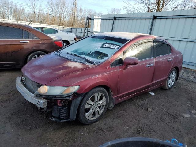 HONDA CIVIC LX 2011 with VIN 19XFA1F56BE003821 - Photo from auction
