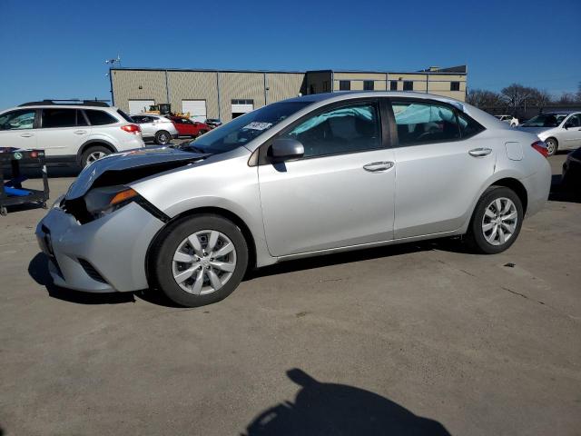 TOYOTA COROLLA L 2016 with VIN 5YFBURHE5GP529767 - Photo from auction