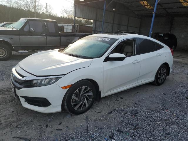 HONDA CIVIC EX 2017 with VIN 19XFC2F75HE039428 - Photo from auction