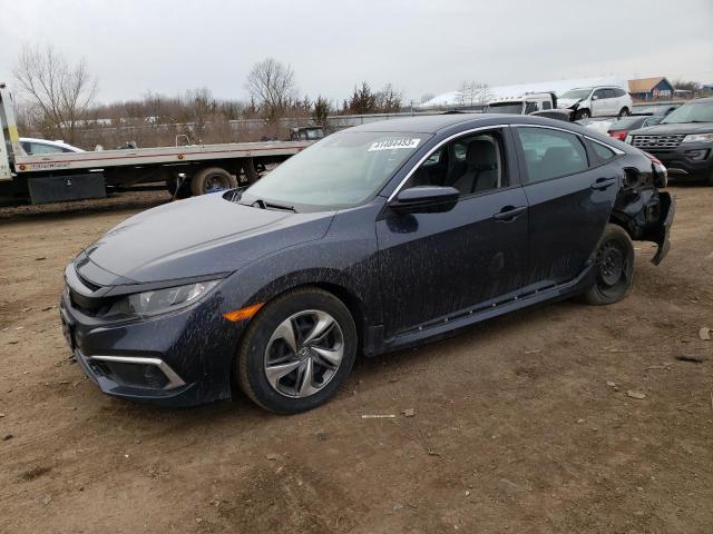 HONDA CIVIC LX 2019 with VIN 2HGFC2F6XKH525592 - Photo from auction