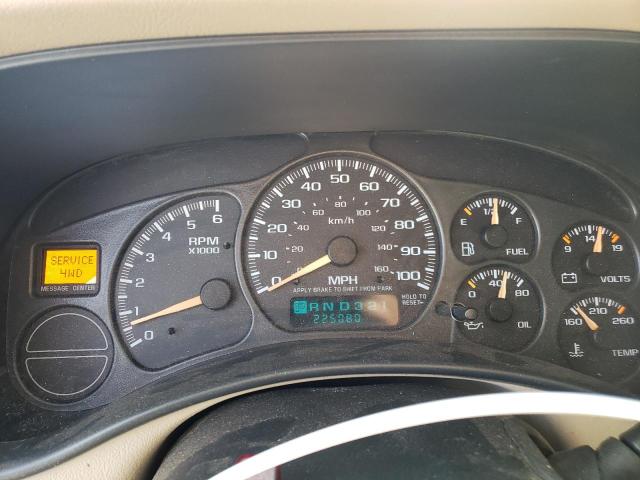 Photo 9 from auction – 2002 CHEVROLET SUBURBAN K with VIN 1GNFK16Z82J298799