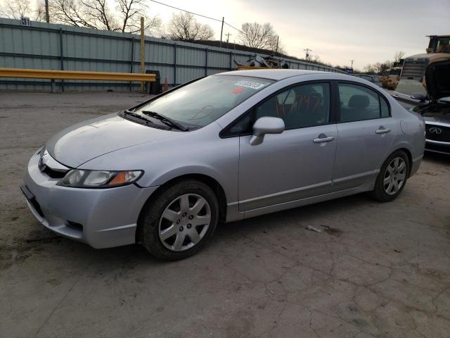 HONDA CIVIC LX 2011 with VIN 19XFA1F58BE041762 - Photo from auction