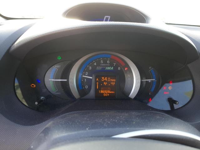 Photo 9 from auction – 2010 HONDA INSIGHT LX with VIN JHMZE2H53AS041716