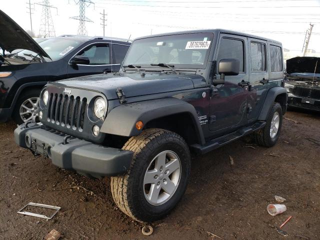 JEEP WRANGLER U 2017 with VIN 1C4BJWDG3HL661578 - Photo from auction