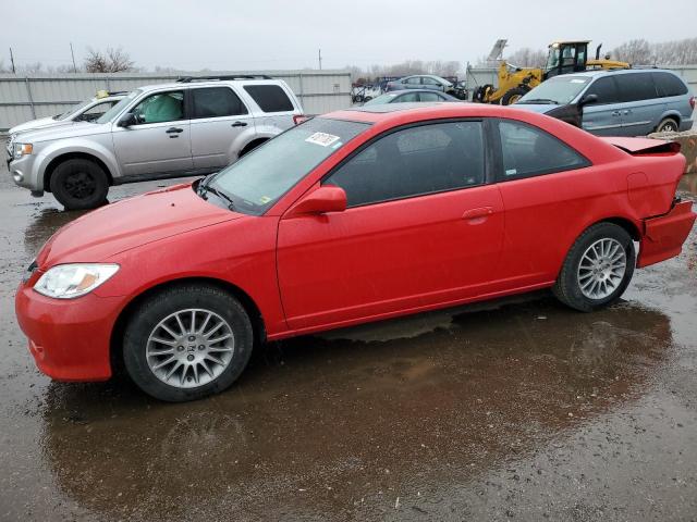 HONDA CIVIC EX 2005 with VIN 1HGEM22935L038363 - Photo from auction