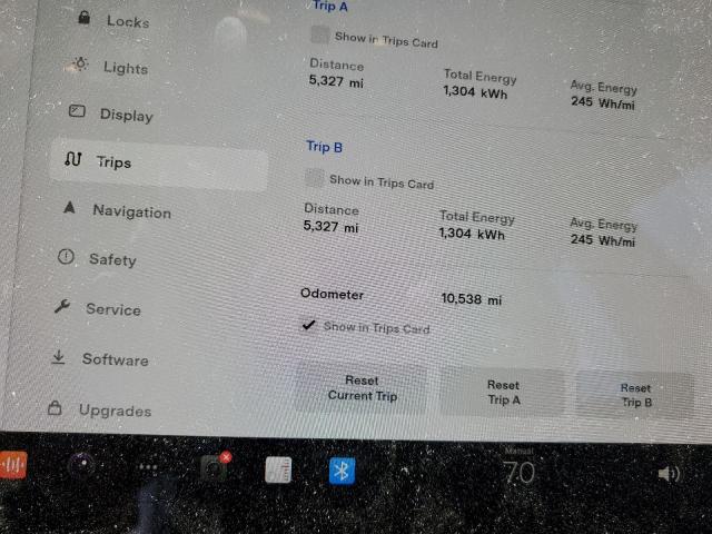 Photo 9 from auction – 2022 TESLA MODEL 3 with VIN 5YJ3E1EAXNF107443
