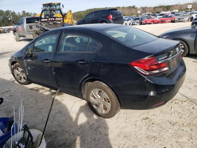 Photo 2 from auction – 2014 HONDA CIVIC LX with VIN 19XFB2F50EE222281