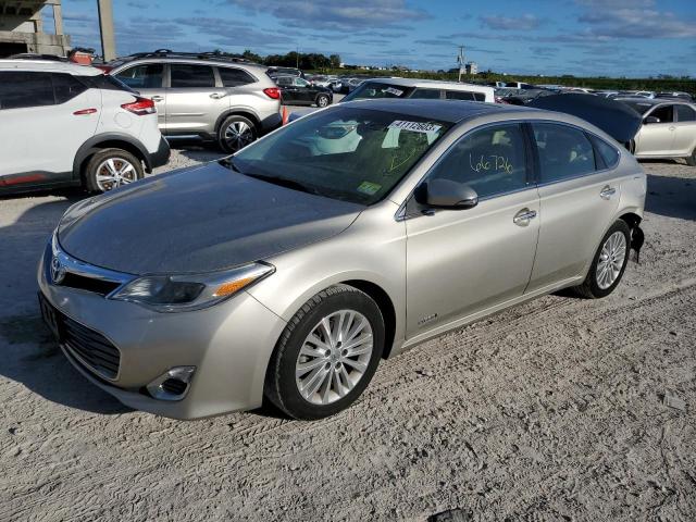 TOYOTA AVALON HYB 2014 with VIN 4T1BD1EB3EU025435 - Photo from auction