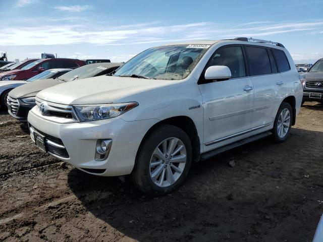 TOYOTA HIGHLANDER 2012 with VIN JTEDC3EH3C2010535 - Photo from auction