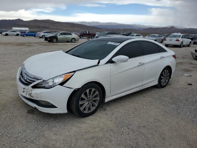 HYUNDAI SONATA SE 2014 with VIN 5NPEC4AC7EH861716 - Photo from auction