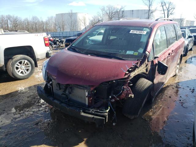 TOYOTA SIENNA LE 2019 with VIN 5TDKZ3DC8KS017293 - Photo from auction