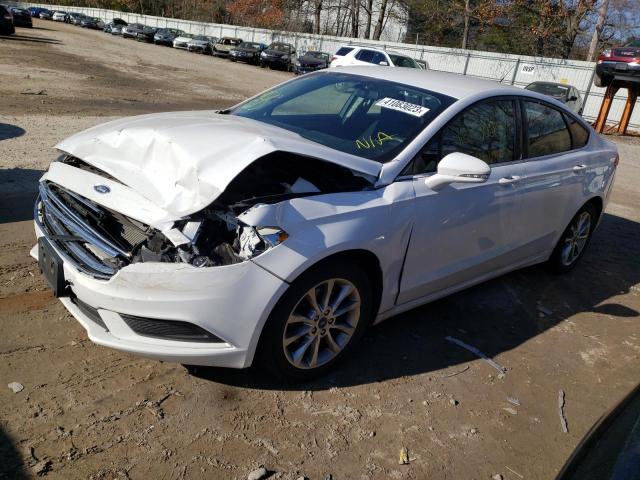FORD FUSION SE 2017 with VIN 3FA6P0HDXHR173362 - Photo from auction